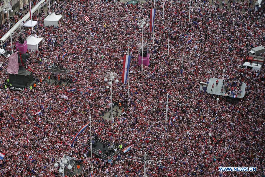 (SP)CROATIA-ZAGREB-FIFA WORLD CUP-FANS