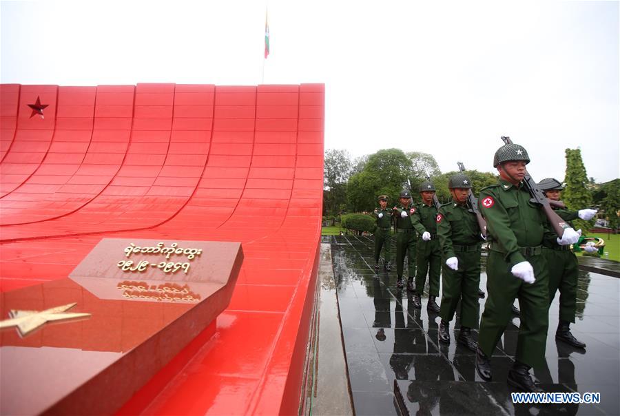 MYANMAR-YANGON-MARTYRS' DAY-COMMEMORATION