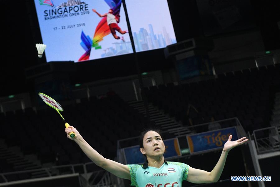 (SP)SINGAPORE-BADMINTON-SIGAPORE OPEN