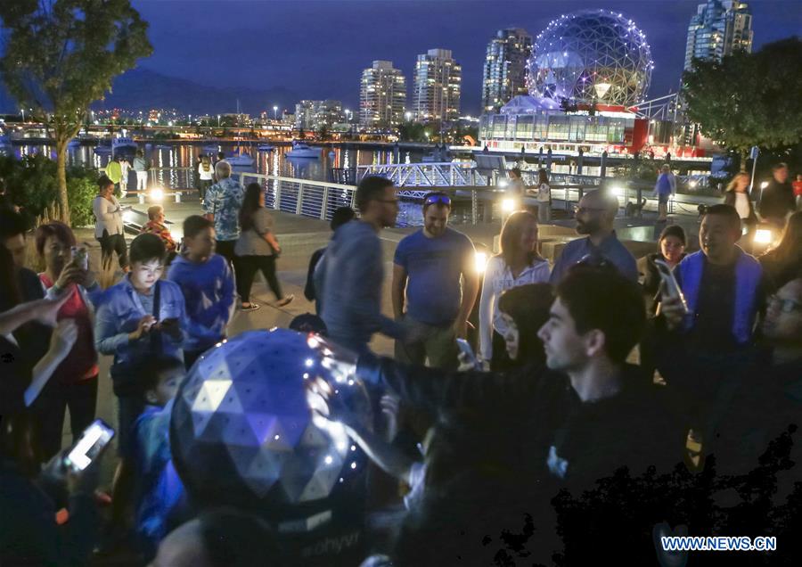 CANADA-VANCOUVER-INTERACTIVE ART INSTALLATION