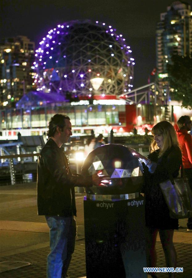 CANADA-VANCOUVER-INTERACTIVE ART INSTALLATION