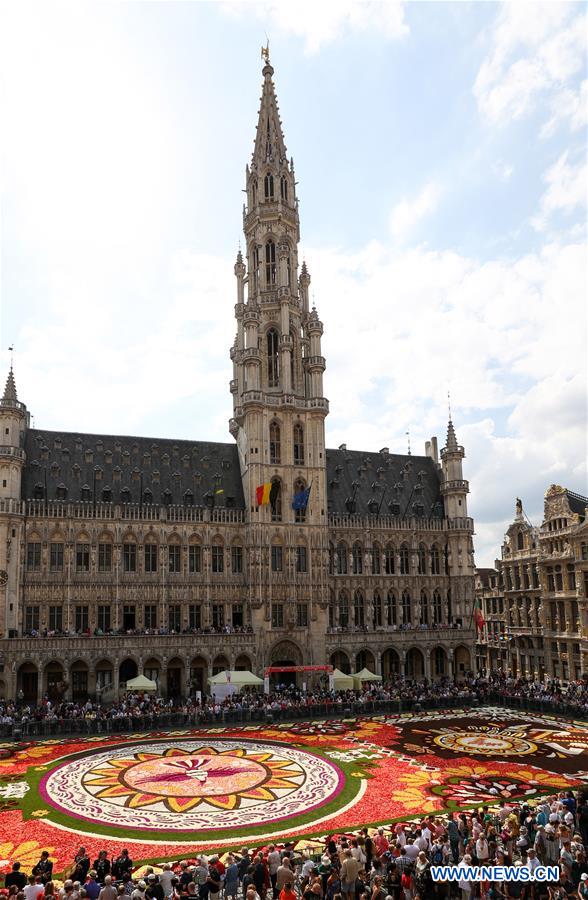 BELGIUM-BRUSSELS-FLOWER CARPET 2018