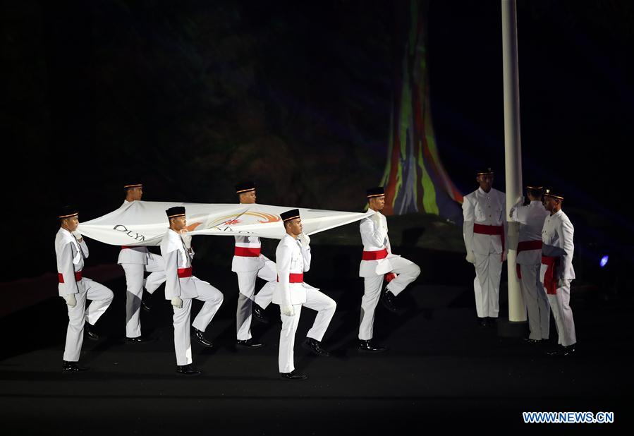 (SP)INDONESIA-JAKARTA-ASIAN GAMES-OPENING CEREMONY