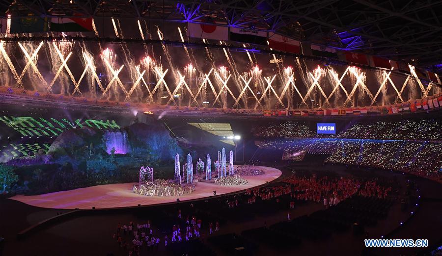 (SP)INDONESIA-JAKARTA-ASIAN GAMES-OPENING CEREMONY