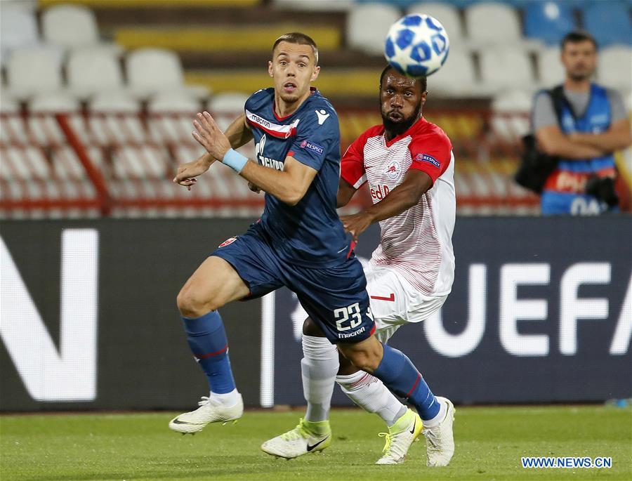 (SP)SERBIA-BELGRADE-FOOTBALL-UEFA-QUALIFICATION-CRVENA ZVEZDA VS SALZBURG