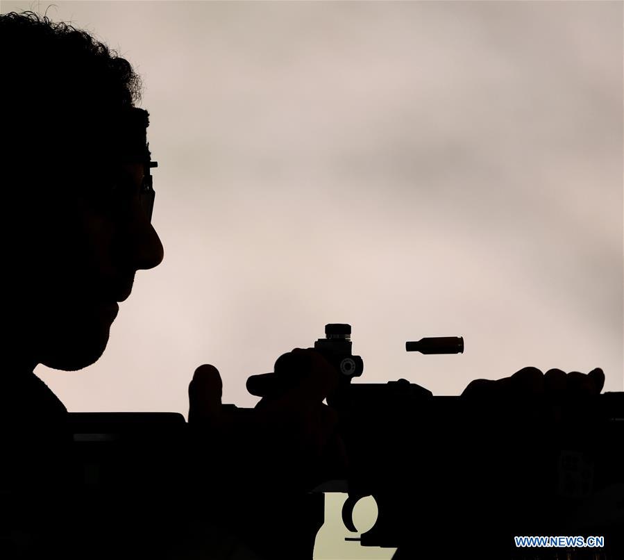 (SP)INDONESIA-PALEMBANG-ASIAN GAMES-SHOOTING-300M STANDARD RIFLE MEN