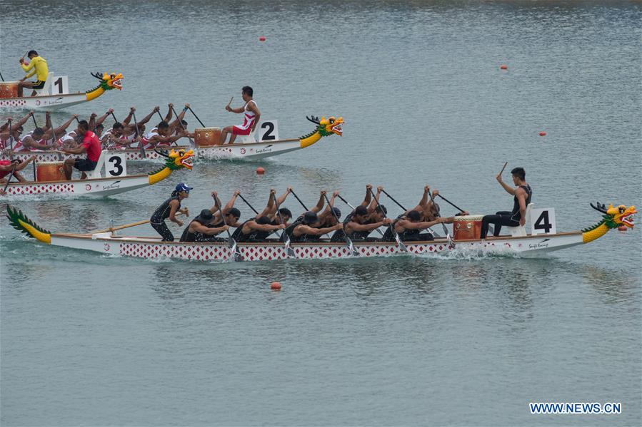 (SP)INDONESIA-PALEMBANG-ASIAN GAMES-MEN’S CANOE TBR500M-FINAL