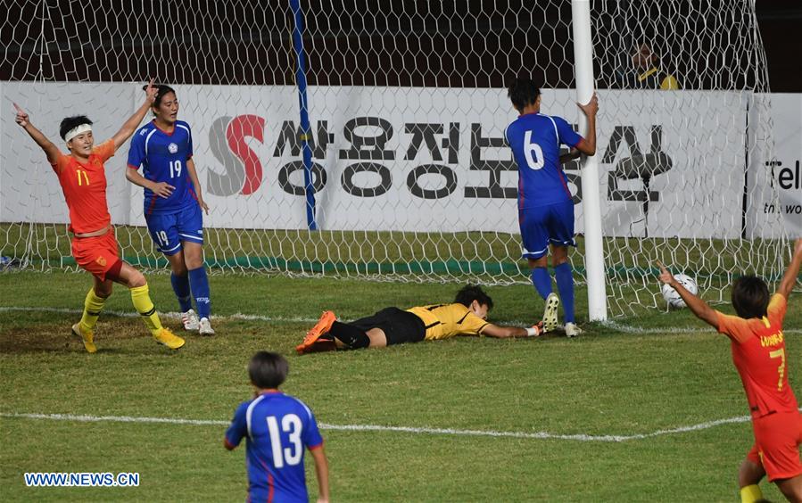 (SP)INDONESIA-PALEMBANG-ASIAN GAMES-WOMEN'S FOOTBALL