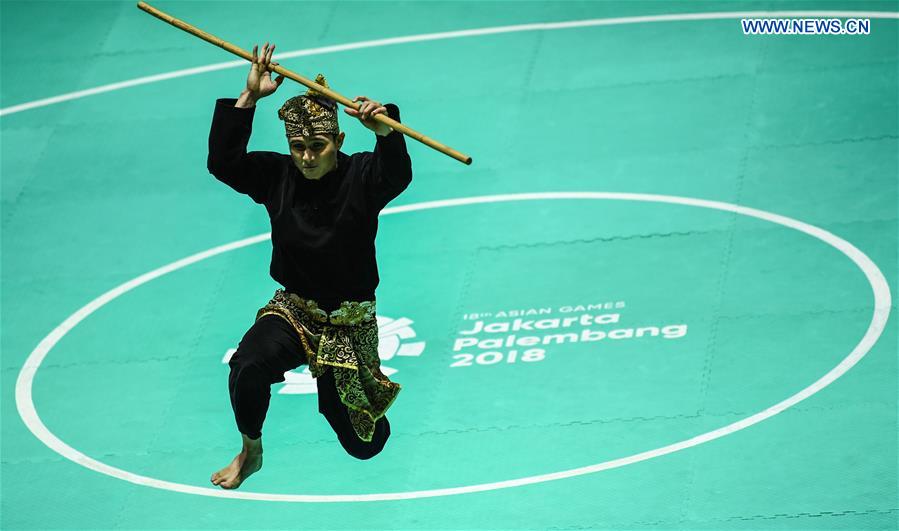 (SP)INDONESIA-JAKARTA-ASIAN GAMES-PENCAK SILAT-MEN'S SINGLE