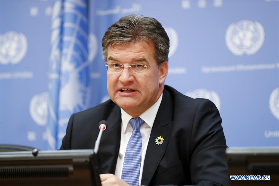 UN-UNGA PRESIDENT-LAJCAK-PRESS BRIEFING