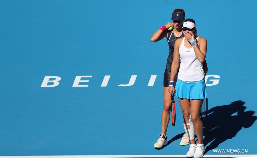 (SP)CHINA-BEIJING-TENNIS-CHINA OPEN-WOMEN'S DOUBLES(CN)