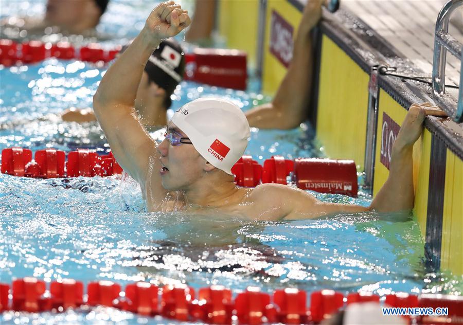 (SP)ARGENTINA-BUENOS AIRES-SUMMER YOUTH OLYMPIC GAMES-SWIMMING-MEN'S 100M BREASTSTROKE