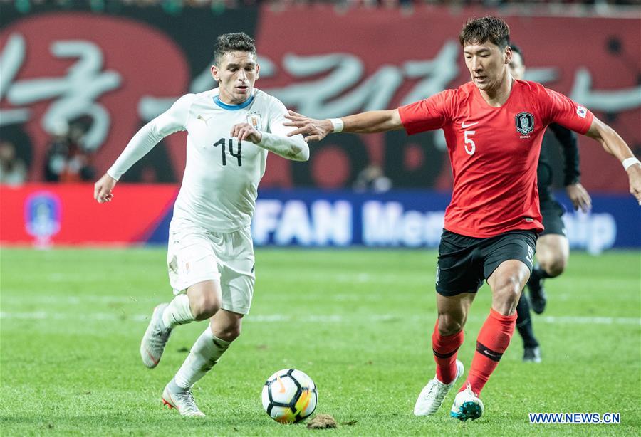 (SP)SOUTH KOREA-SEOUL-SOCCER-FRIENDLY MATCH-SOUTH KOREA VS URUGUAY