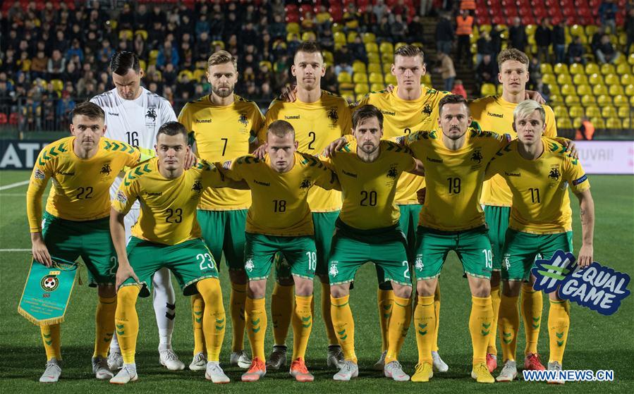 (SP)LITHUANIA-VILNIUS-SOCCER-UEFA-NATIONS LEAGUE