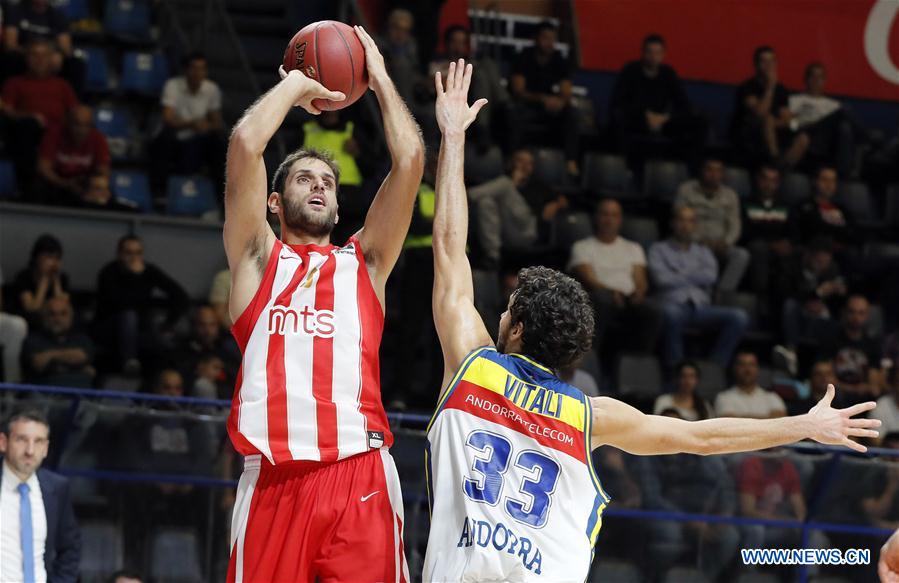 (SP)SERBIA-BELGRADE-BASKETBALL-CRVENA ZVEZDA VS ANDORRA