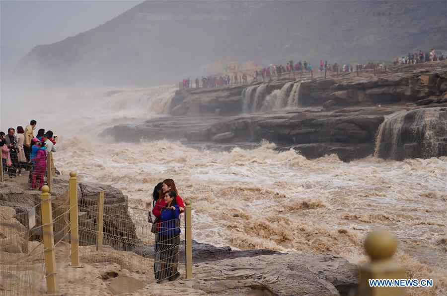 CHINA-SHAANXI-HUKOU WATERFALL (CN)