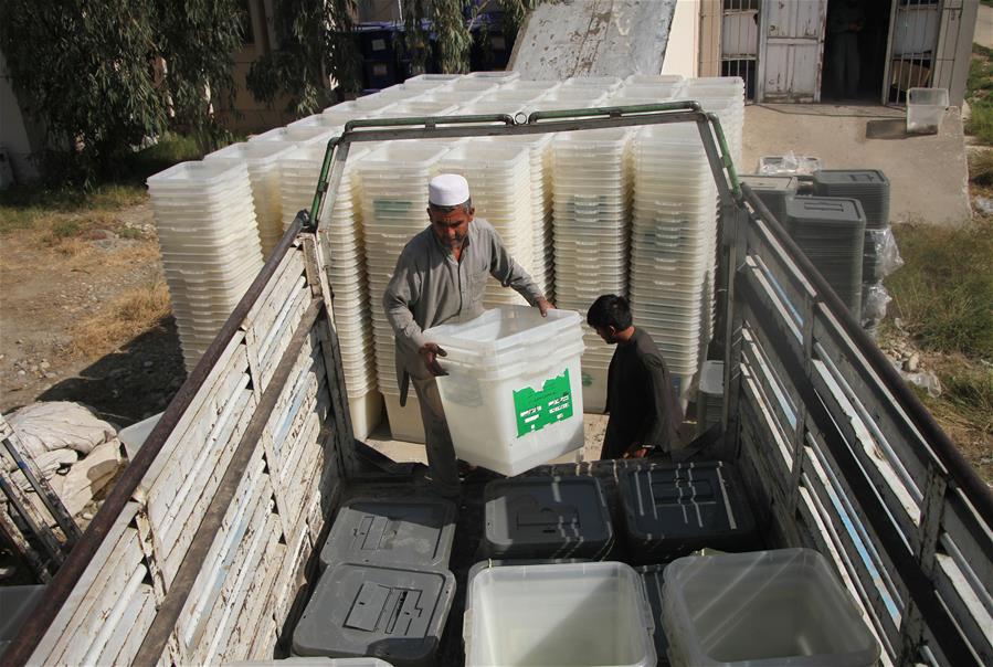 AFGHANISTAN-NANGARHAR-ELECTION MATERIALS