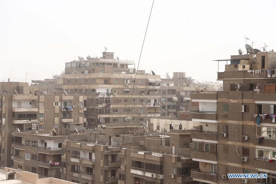 EGYPT-CAIRO-ENVIRONMENT-DUSTY WEATHER