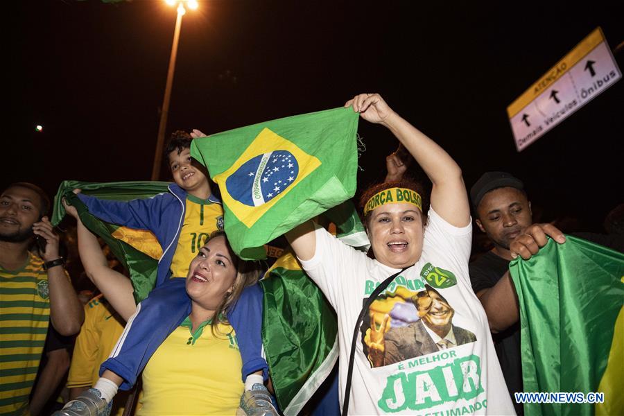 BRAZIL-RIO DE JANEIRO-PRESIDENTIAL ELECTION-RESULTS