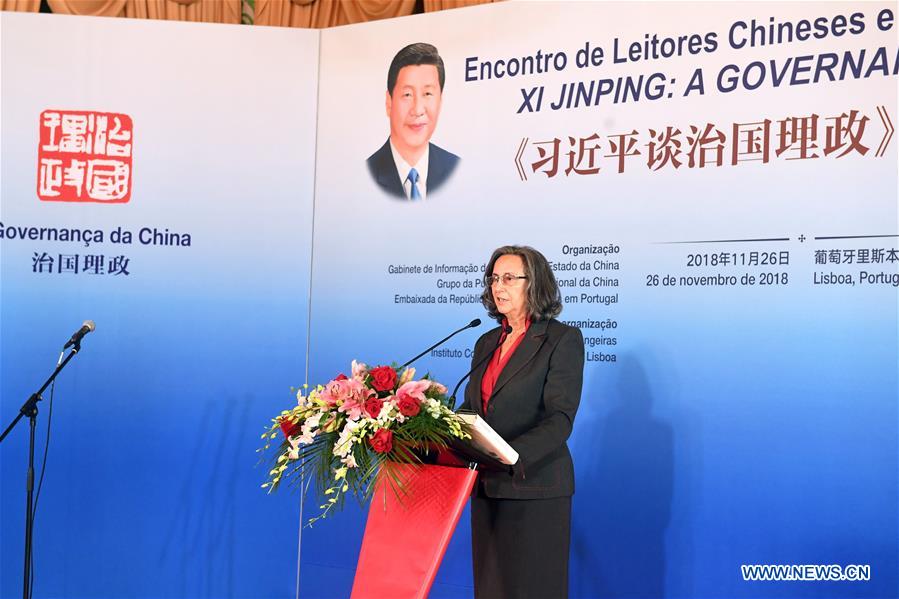 PORTUGAL-LISBON-CHINA-READERS' SEMINAR-XI JINPING-BOOK