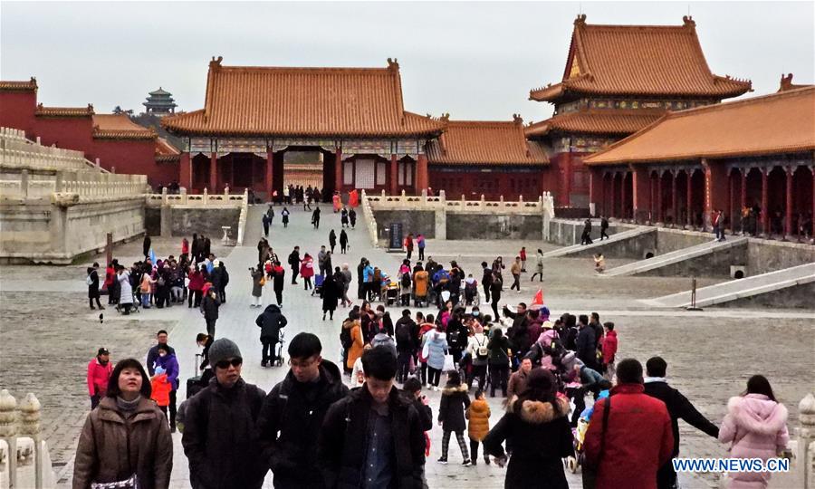 (InPalaceMuseum) CHINA-BEIJING-PALACE MUSEUM-17 MILLION-VISITORS (CN)