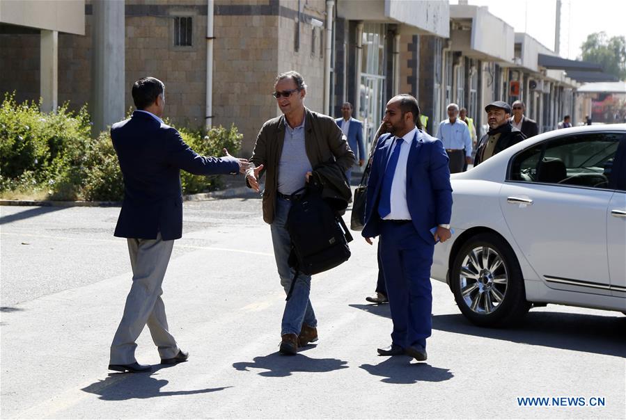 YEMEN-SANAA-UN CHIEF-CAMMAERT-ARRIVAL