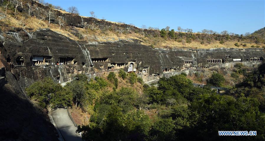 INDIA-AURANGABAD-AJANTA CAVES