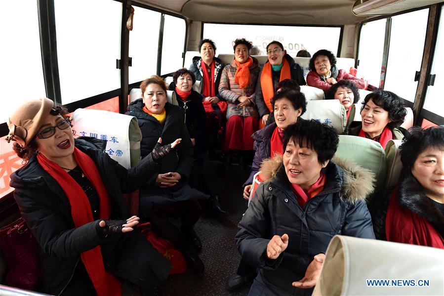 CHINA-SHANXI-RURAL LIFE-POVERTY ALLEVIATION-CHOIR (CN)