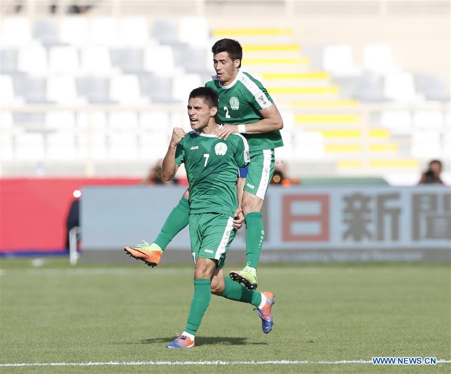 (SP)UAE-ABU DHABI-SOCCER-AFC ASIAN CUP 2019-GROUP F-JPN VS TKM