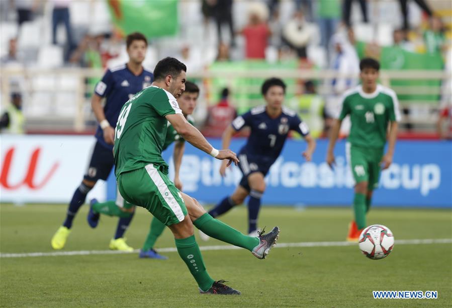 (SP)UAE-ABU DHABI-SOCCER-AFC ASIAN CUP 2019-GROUP F-JPN VS TKM