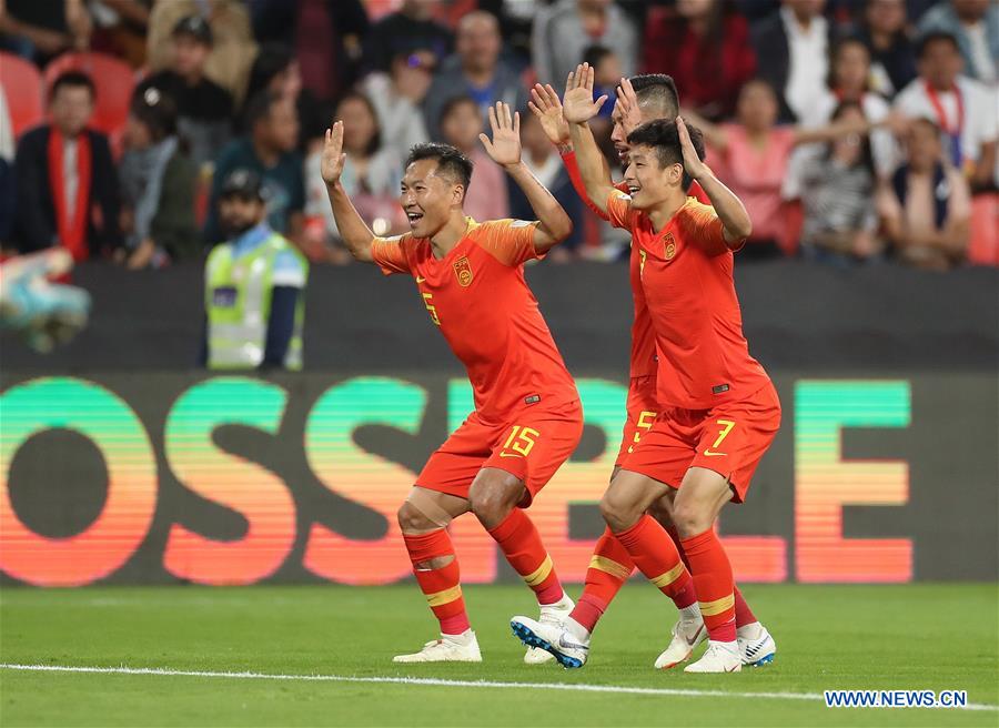 (SP)UAE-ABU DHABI-SOCCER-AFC ASIAN CUP 2019-GROUP C-CHN VS PHI