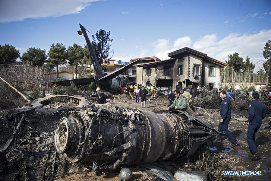 IRAN-KARAJ-PLANE CRASH