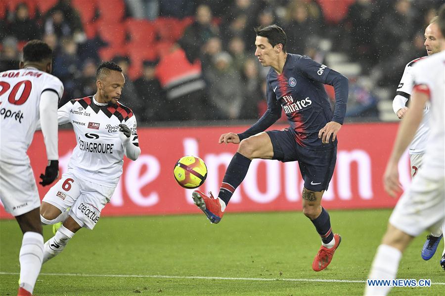 (SP)FRANCE-PARIS-FOOTBALL-LIGUE 1-PARIS SAINT-GERMAIN VS GUINGAMP