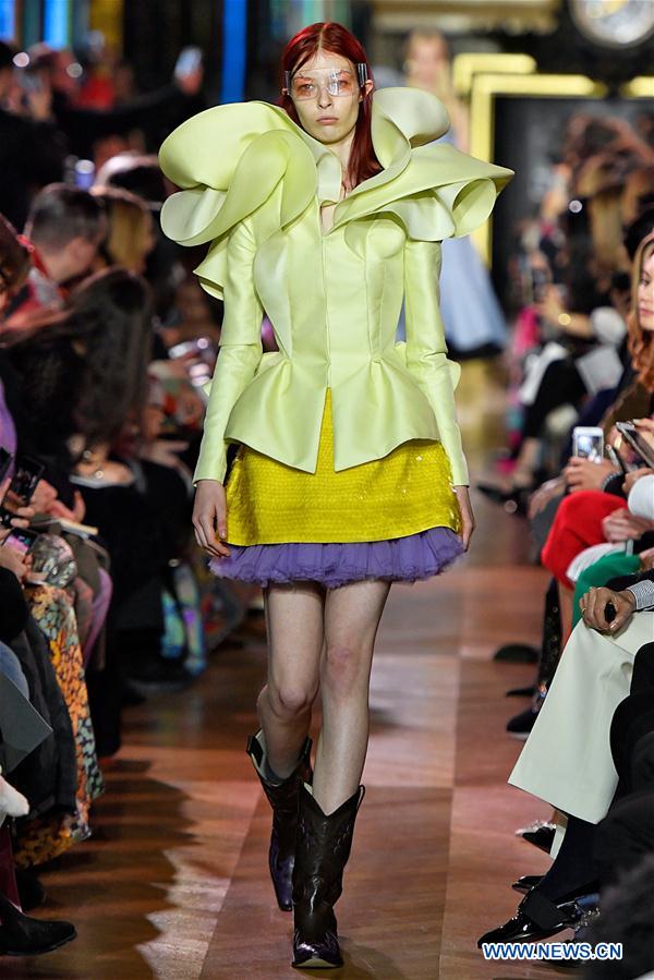 FRANCE-PARIS-FASHION WEEK-HAUTE COUTURE-SCHIAPARELLI