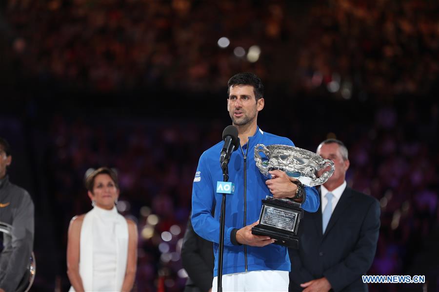 (SP)AUSTRALIA-MELBOURNE-TENNIS-AUSTRALIAN OPEN-DAY 14