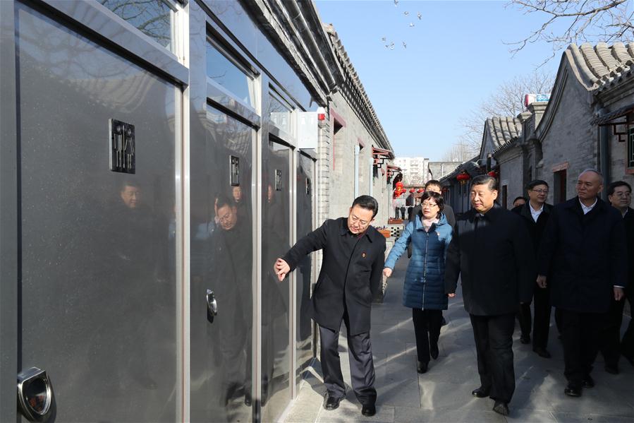 CHINA-BEIJING-XI JINPING-LUNAR NEW YEAR-VISIT (CN)