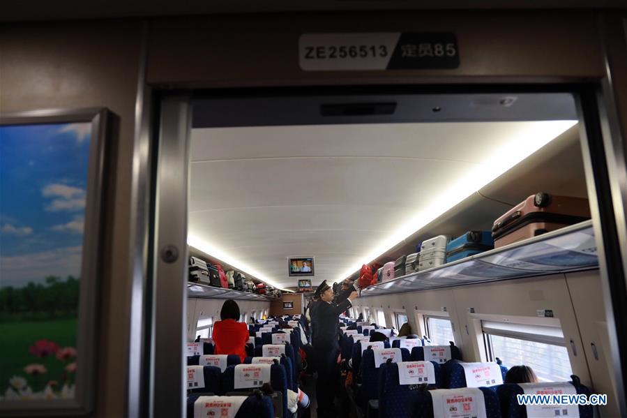 CHINA-SPRING FESTIVAL-TRAVEL RUSH-BULLET TRAIN (CN)