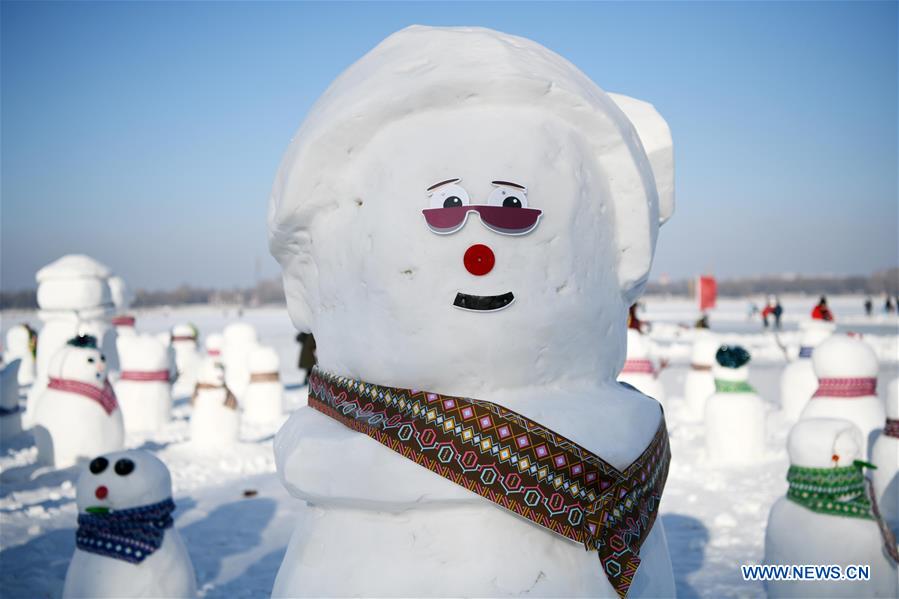 CHINA-HARBIN-SNOWMAN-SPRING FESTIVAL(CN)