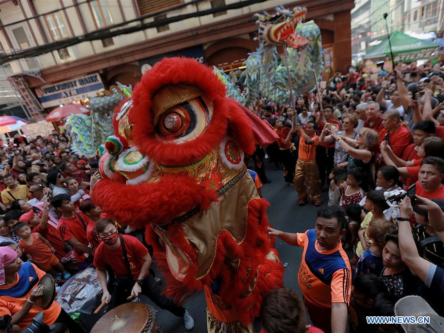 PHILIPPINES-MANILA-CHINESE NEW YEAR-CELEBRATION