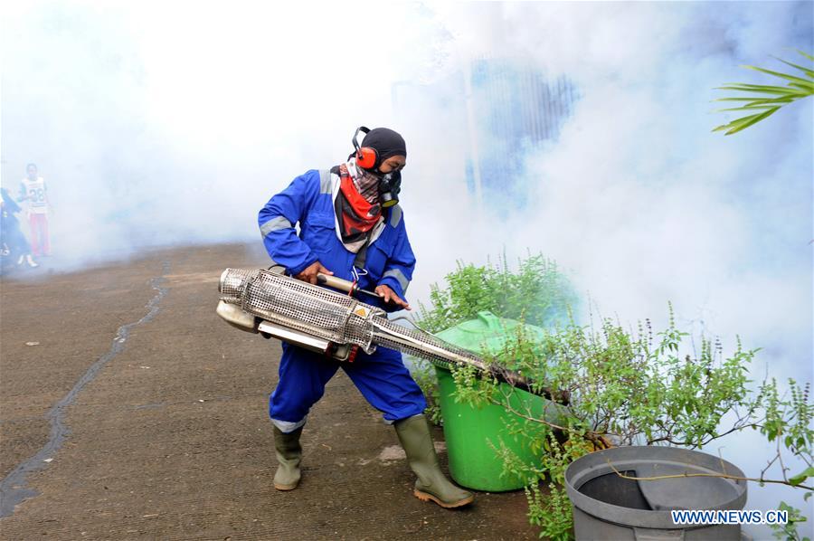 INDONESIA-SOUTH TANGERANG-ANTI-MOSQUITO FOG