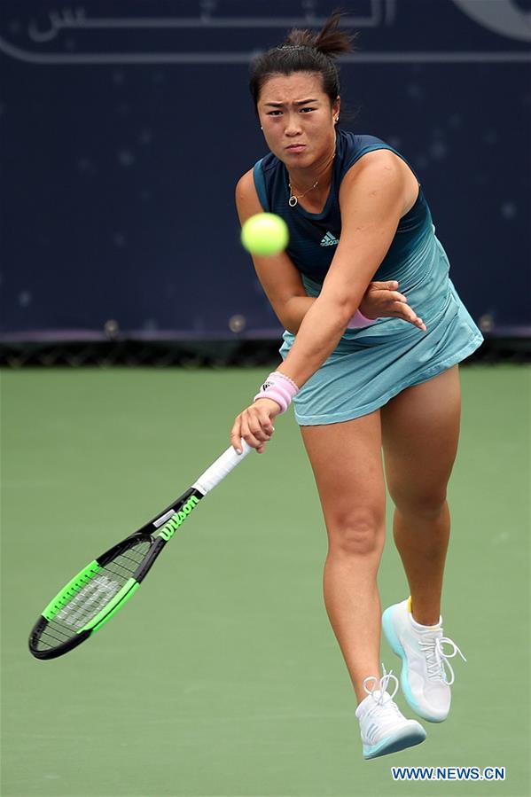 (SP)UAE-DUBAI-TENNIS-WTA-DUBAI CHAMPIONSHIPS