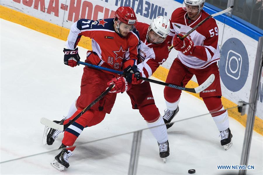 (SP)RUSSIA-MOSCOW-KHL-CSKA VS VITYAZ