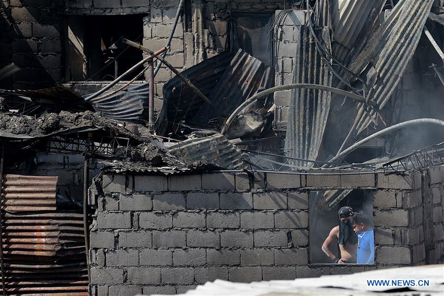 PHILIPPINES-MANDALUYONG CITY-FIRE