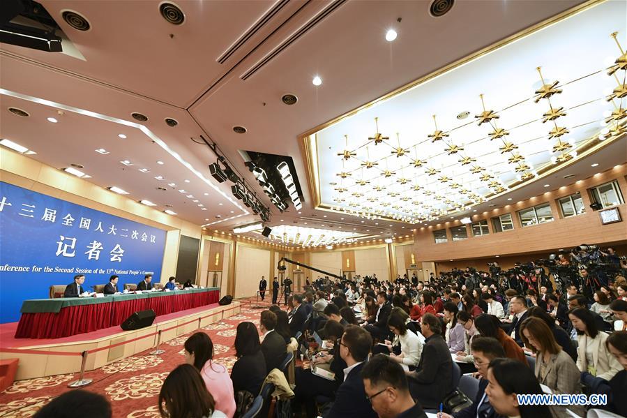 (TWO SESSIONS)CHINA-BEIJING-NPC-PRESS CONFERENCE (CN)