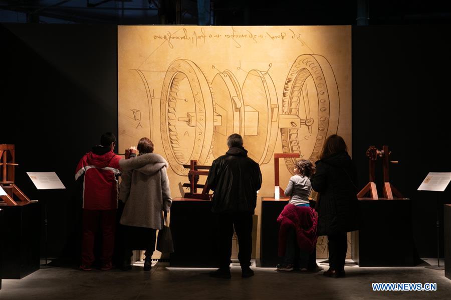 GREECE-ATHENS-DA VINCI-EXHIBITION