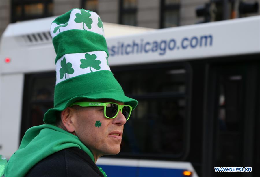 U.S.-CHICAGO-ST. PATRICK'S DAY-CELEBRATION