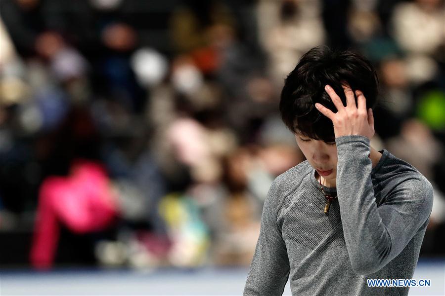 (SP)JAPAN-SAITAMA-FIGURE SKATING-WORLD CHAMPIONSHIPS-TRAINING