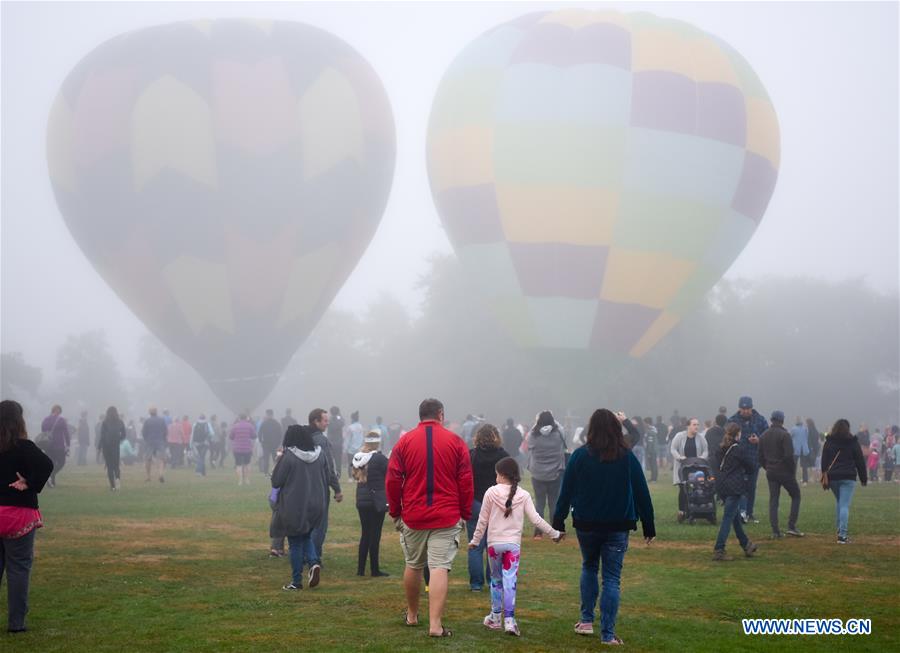 NEW ZEALAND-HAMILTON-HOT AIR BALLOON FESTIVAL-CLOSING