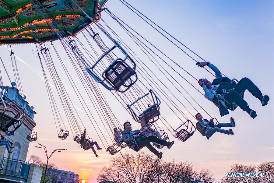 AUSTRIA-VIENNA-PRATER AMUSEMENT PARK