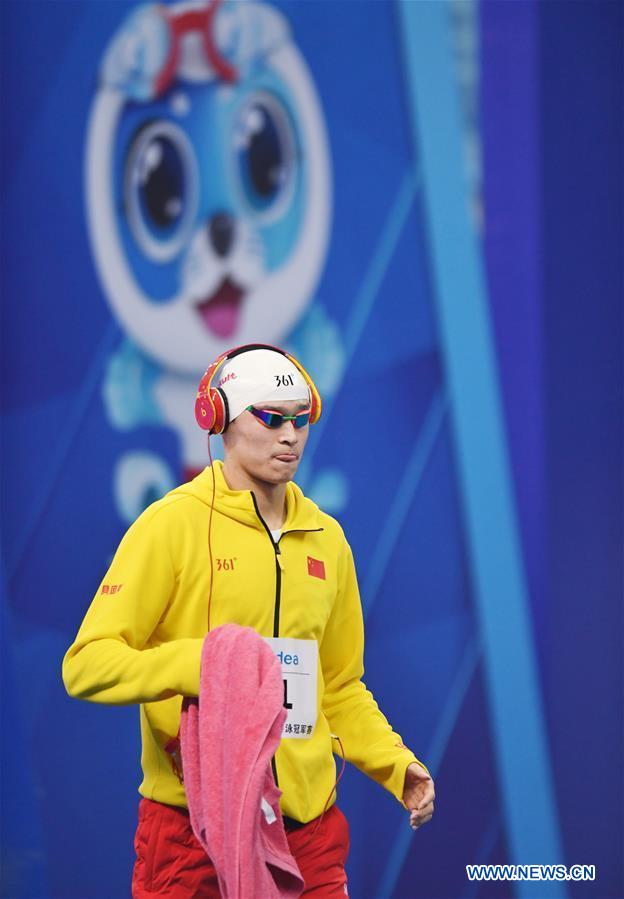 (SP)CHINA-QINGDAO-SWIMMING-NATIONAL CHAMPIONSHIPS-SUN YANG